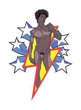 Black power Stock Illustration