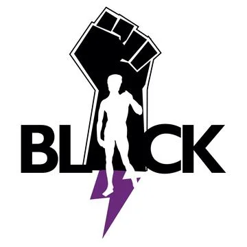 Black power Stock Illustration