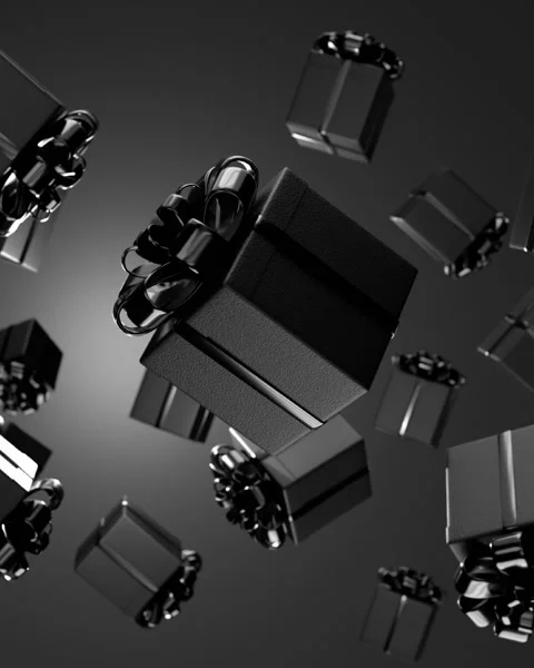 Black presents ,looping background Stock Footage 293509509