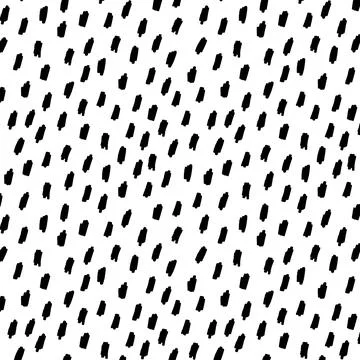 Black print stroke, spot on a transparent background, seamless print patter.. Stock Illustration