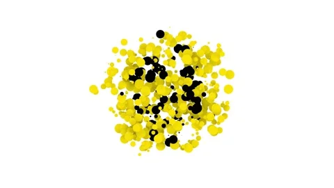 Black Processor icon isolated on white background. CPU, central processing unit Stock Footage 153787787