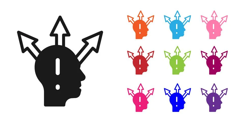 Black Project team base icon isolated on white background. Business analysis and 스톡 일러스트