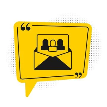 Black Project team base icon isolated on white background. Business analysis and Stock Illustration