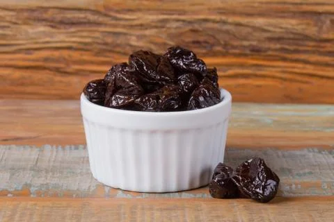 Black Prunes Stock Photos