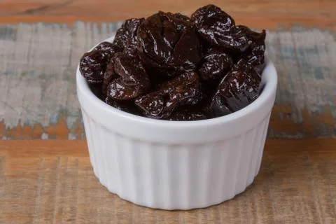 Black Prunes Stock Photos