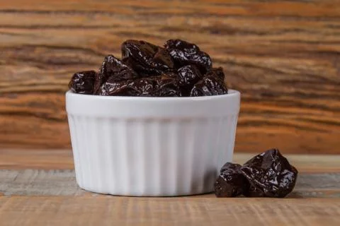 Black Prunes Stock Photos