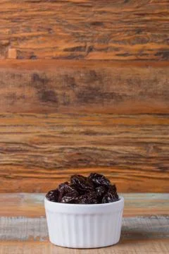 Black Prunes Stock Photos