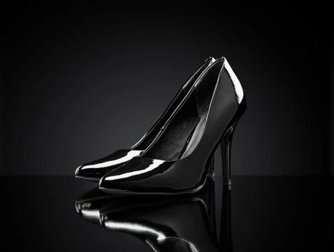 Black Pumps Stock Photos