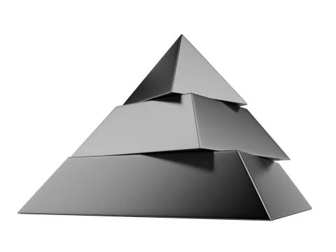 Black pyramid Иллюстрация