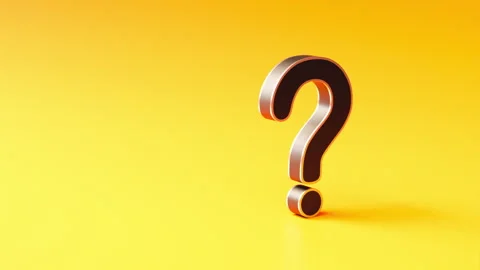 Black question mark Stock Footage 277204223