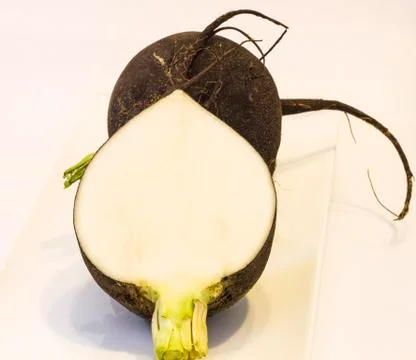 Black radish . Stock Photos