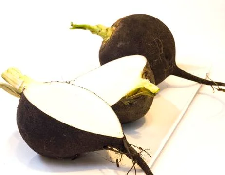 Black radish . Stock Photos