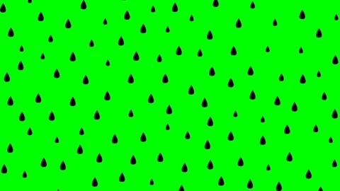 Black rain green Stock Footage 252370280