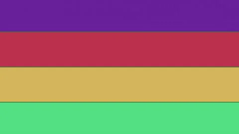 Black rainbow colored flag on the colors red yellow blue stripes green yellow 動画素材 336968798