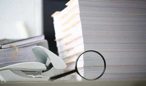The black reading lens is on the Stock Photos
