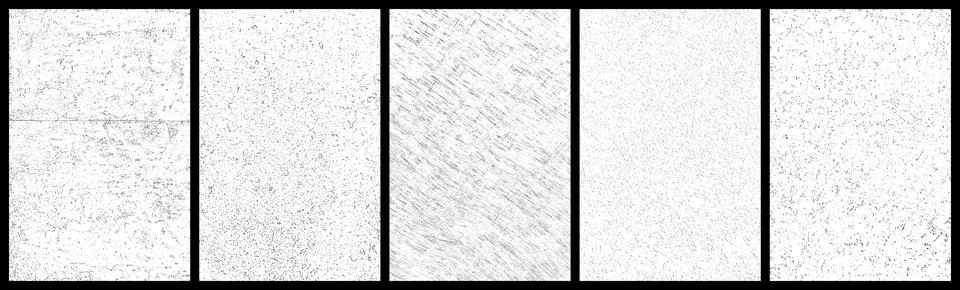 Black realistic texture overlay Stock Illustration