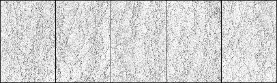 Black realistic texture overlay Stock Illustration
