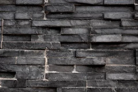 Black rectangle square tile background &amp; wallpaper 스톡 사진