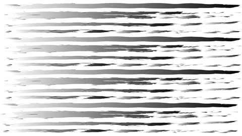 Black rectangular long strokes drawn with wide brush, grunge gradient Stock Illustration