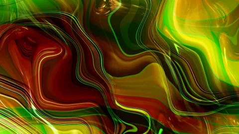 Black red green color gradient wavy trendy liquid animated background Stock Footage 162086089