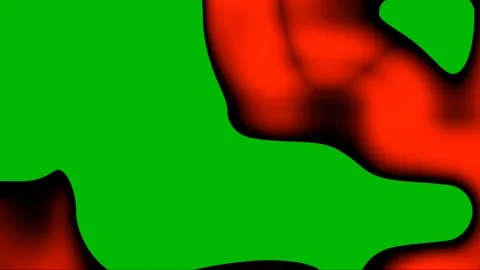 Black Red Liquid Pack Transition Effect on Greensreen. Stock Footage 289380238
