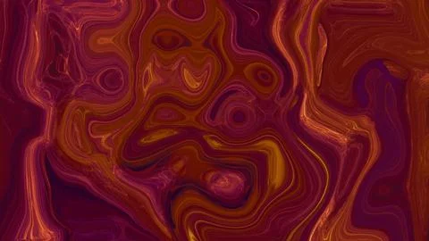 Black red pink dark marble liquid Stock Illustration