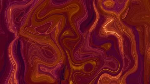 Black red pink dark marble liquid Stock Illustration