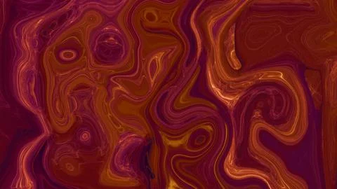 Black red pink dark marble liquid Stock Illustration