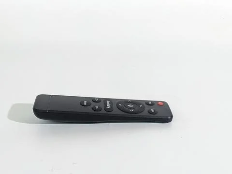 Black remote control for lighting lamp Stock Photos
