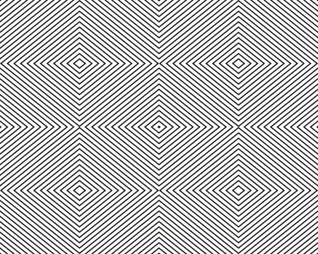 Black rhombuses pattern Stock Illustration