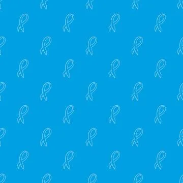 Black ribbon pattern vector seamless blue Stock Illustration