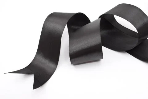 Black ribbon Stock Photos