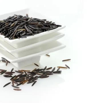 Black rice Stock Photos