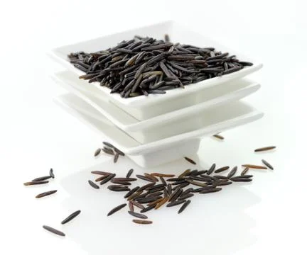 Black rice Stock Photos