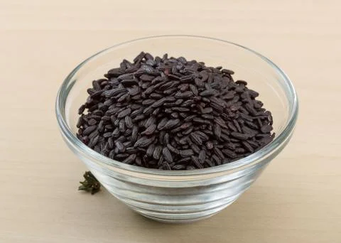 Black rice Stock Photos