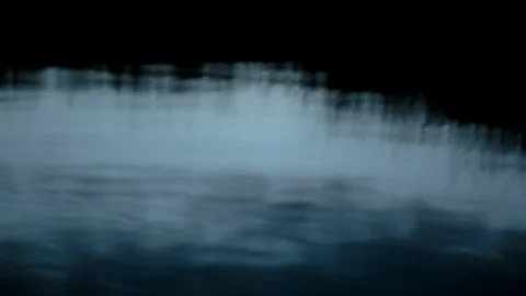 Black rippled water surface Video stock 94883524