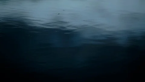 Black rippled water surface Video stock 94883550