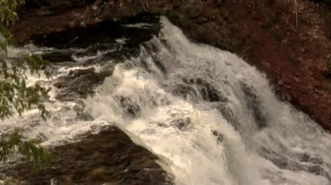 Black River Falls Stock Footage 12019863