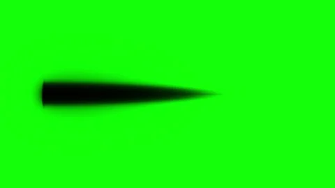 Black Rocket Thruster Flame Effect on Green Screen Stock Footage 336927306