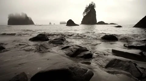 Black Rocks Stock Footage 42309890