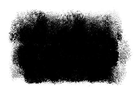 Black roller texture isolated on white background イラスト素材