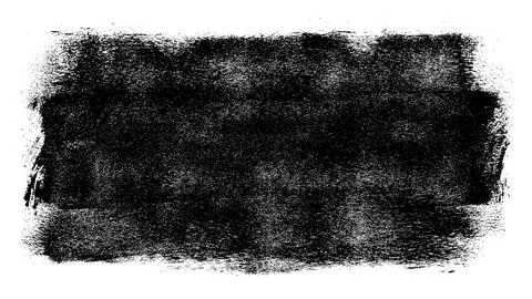 Black roller texture isolated on white background イラスト素材