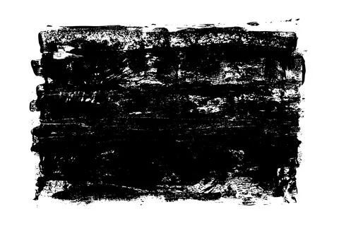 Black roller texture isolated on white background 스톡 일러스트