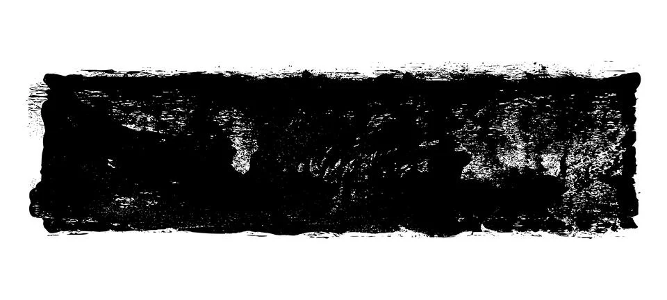 Black roller texture isolated on white background イラスト素材