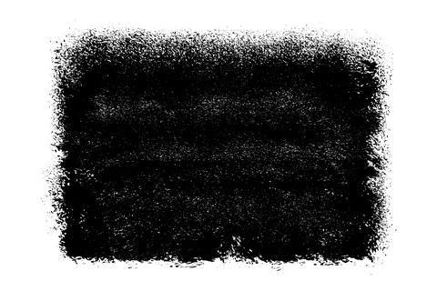 Black roller texture isolated on white background イラスト素材