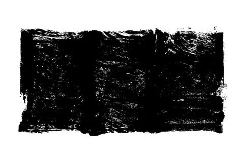 Black roller texture isolated on white background イラスト素材