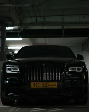 Black Rolls Royce Stock Photos