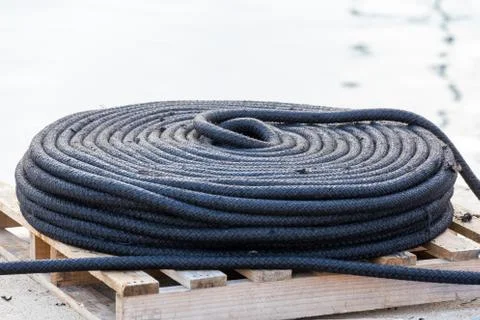 Black rope Stock Photos
