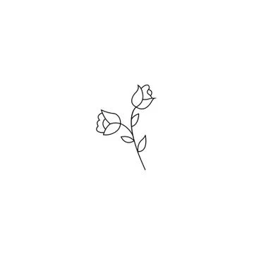 Black roses Stock Illustration