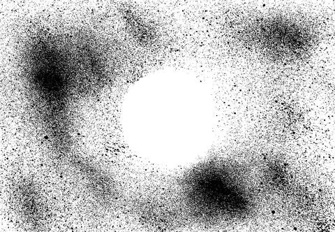Black rough spray grunge texture background イラスト素材